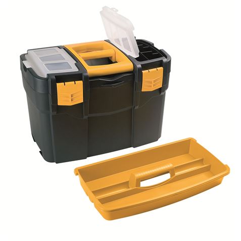 CAJA DE HERRAMIENTAS 460×280×455MM CON ORGANIZADORES Y BANDEJA ARTPLAST - Imagen 3