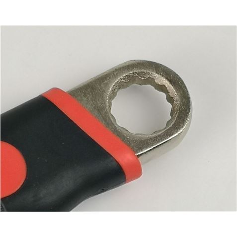 LLAVE INGLESA AJUSTABLE 12" MANGO GOMA MADER - Imagen 2