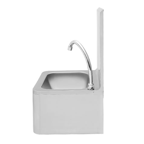 FREGADERO MURAL ACERO INOX PROFESIONAL CON GRIFO Y DISPENSADOR CHEF PRO - Imagen 4