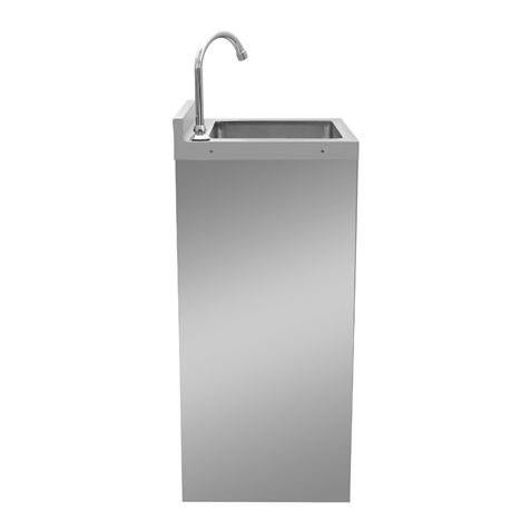 LAVAMANOS ACERO INOX INDUSTRIAL CON GRIFO DE PIE Y DISPENSADOR CHEF PRO - Imagen 4