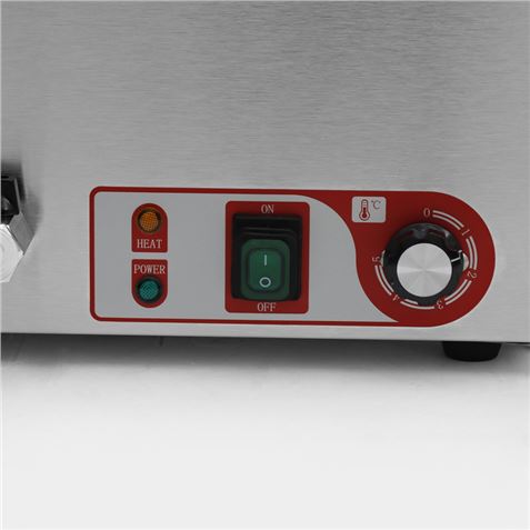 BAÑO MARIA INDUSTRIAL 4 CUBETAS 1200W CHEF PRO - Imagen 5