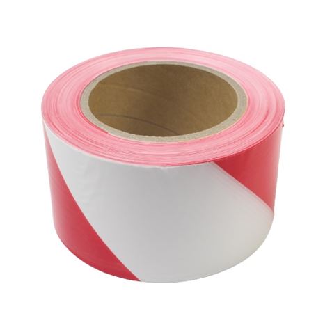 CINTA DE SEÑALIZACION ROJO-BLANCO 250Mtrs.X7Cm. MADER - Imagen 2