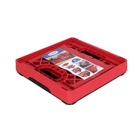 CAJA PLEGABLE 25 LITROS ROJA NEGRO TONTARELLI - Imagen 2
