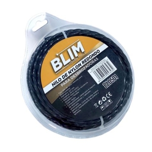 HILO DE NYLON REDONDO PARA DESBROZADORAS 4.5MMX29MTRS BLIM