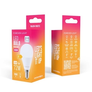 BOMBILLA LED C37 | 8.5W | 1000LM | E14 | LUZ CALIDA FOREVER
