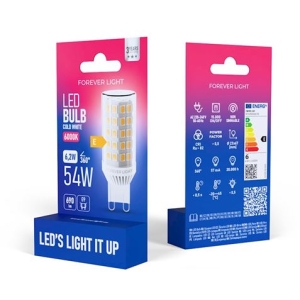 BOMBILLA LED G9 3.6W 440 LUMEN LUZ FRIA FOREVER