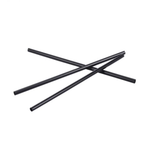 PACK 25 CAÑITAS REUTILIZABLES NEGRAS 19.5CM ALGON