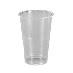 PACK 25 VASOS PLASTICOS TRANSPARENTE 250CC ALGON