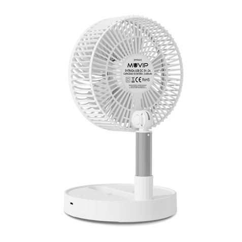 VENTILADOR PORTATIL EXTENSIBLE Y PLEGABLE 8" BATERÍA MUVIP - Imagen 4