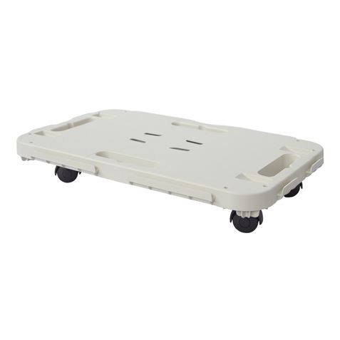 PLATAFORMA RECTANGULAR CON RUEDAS 480X290X38MM ARTPLAST - Imagen 2