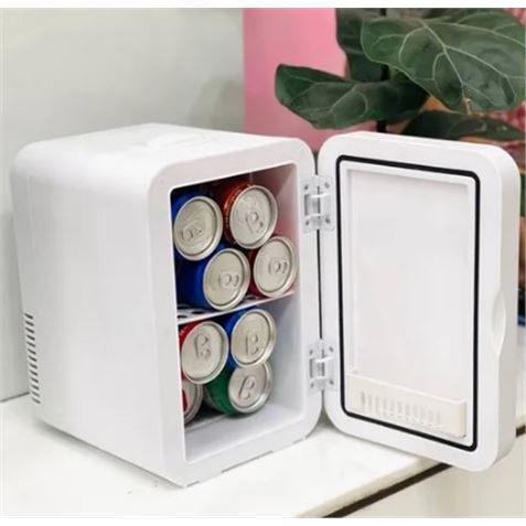 MINI NEVERA 5.5 LITROS 12/220V BEIGE XO - Imagen 3