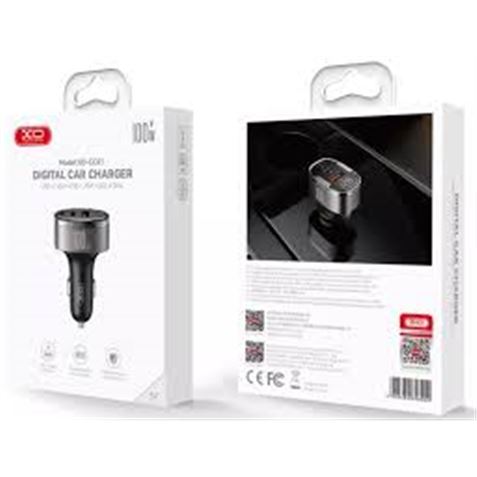 CARGADOR MECHERO CC61 3XUSB 100W XO - Imagen 4