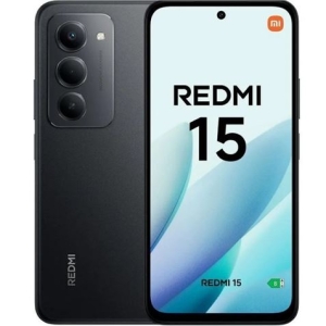 SMARTPHONE REDMI 15 NEGRO 6.9" | 8GB | 256GB | 50MPX | 7000 MAH XIAOMI