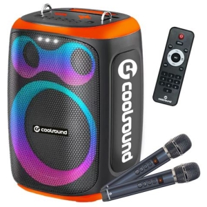 ALTAVOZ KARAOKE PORTATIL COOLSOUND BLAST 8" 300W NARANJA