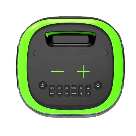 ALTAVOZ KARAOKE PORTATIL COOLSOUND BLAST 8" 300W VERDE - Imagen 3
