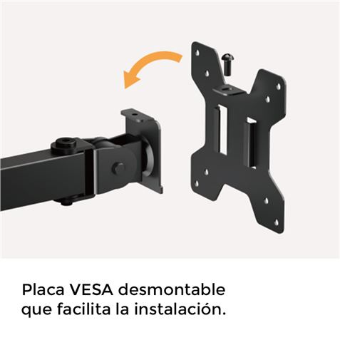 SOPORTE DE MESA 2 MONITORES 17"-32" CROMAD - Imagen 5