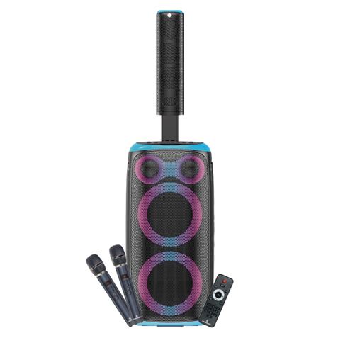 ALTAVOZ KARAOKE COOLSOUND BLAST PUMP 2.1 2X6.5" + 5xTWEETERS 550W AZUL