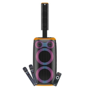 ALTAVOZ KARAOKE COOLSOUND BLAST PUMP 2.1 2X6.5" + 5xTWEETERS 550W NARANJA