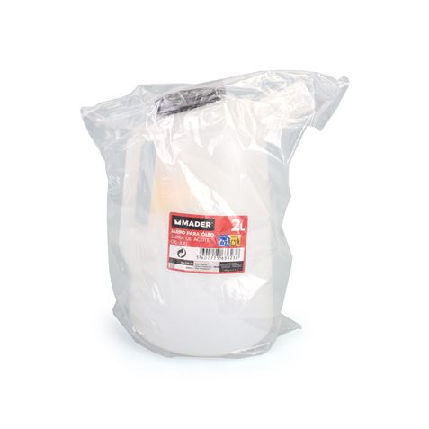 JARRA MEDIDORA 2 LITROS PARA ACEITE CON PUNTA FLEXIBLE - Imagen 2