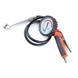 PISTOLA DE INFLADO CON MANOMETRO 1/4" MADER