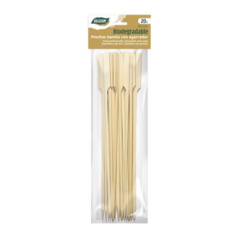 SET 20 PINCHO BAMBU AGARRADOR 240MM ALGON