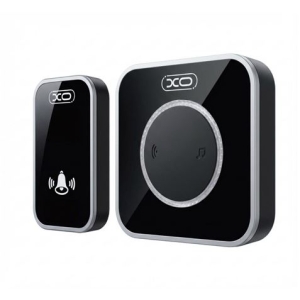 TIMBRE INALAMBRICO CON LEDS SF11 NEGRO XO