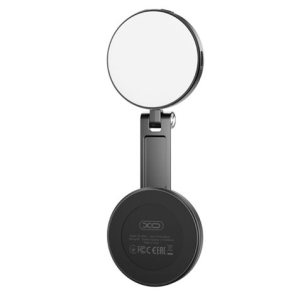 ARO DE LUZ 3 TONALIDAD MAGNETICO MAGSAFE CON ESPEJO Y GIRATORIO SS35 NEGRO