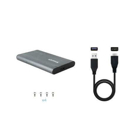 CARCASA EXTERNA HDD/SSD 2.5" SATA I,II,III USB MICRO-B A USB A TOOQ - Imagen 3