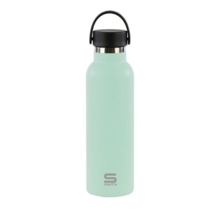 BOTELLA TERMO 600ML ACERO INOXIDABLE VERDE SAFTA