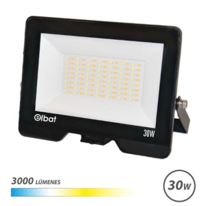 FOCO LED SERIE LUMAX CCT 30W | 3000LM | LUZ CALIDA, BLANCA Y FRIA ELBAT