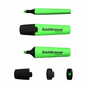 MARCADOR FLUERESCENTE VERDE PUNTA BISELADA ERICHKRAUSE