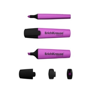 MARCADOR FLUERESCENTE MORADA PUNTA BISELADA ERICHKRAUSE