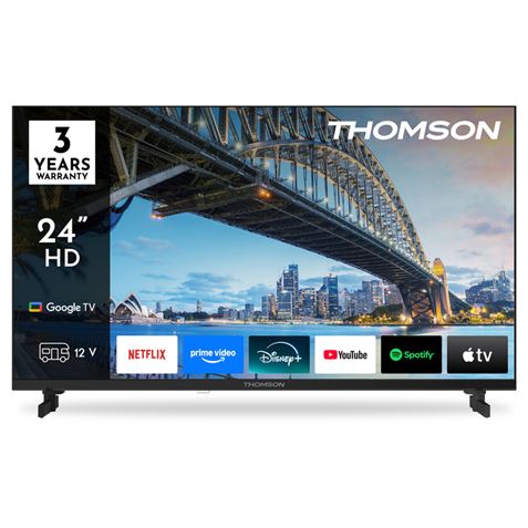 TELEVISOR LED HD 24" | WIFI | BLUETOOTH | SMART TV | 12V THOMSON