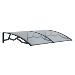 MARQUESINA DOBLE PE100145T POLICARBONATO TRANSPARENTE 965X1435X282 ARTPLAST