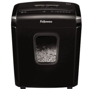 DESTRUCTORA FELLOWES 6M MINICORTE DE 4X12MM NEGRA