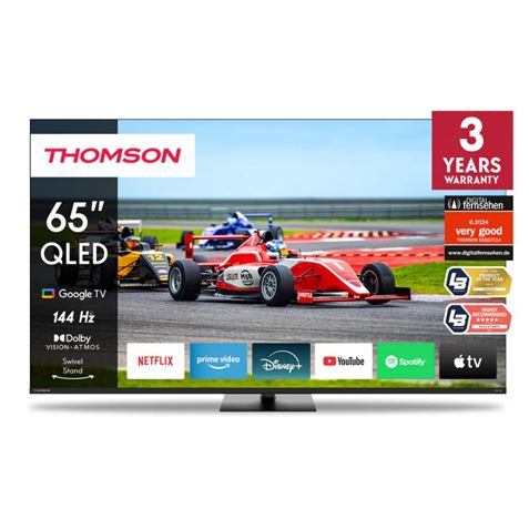 TELEVISOR LED 4K 65" ULTRA HD | GOOGLE TV | 144HZ | THOMSON