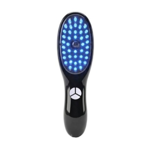 CEPILLO PARA MASAJE DE CABEZA CON FUNCION VAPOR Y LUZ NEGRO MARIELLE