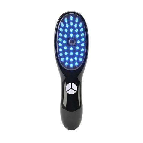 CEPILLO PARA MASAJE DE CABEZA CON FUNCION VAPOR Y LUZ NEGRO MARIELLE