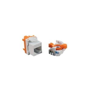 CONECTOR SUELTO HEMBRA RJ45 CAT6 UTP TOOLESS ROTARY 180º CROMAD