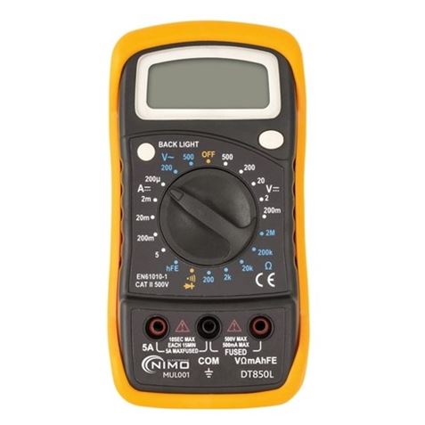 MULTIMETRO DIGITAL DT-850L