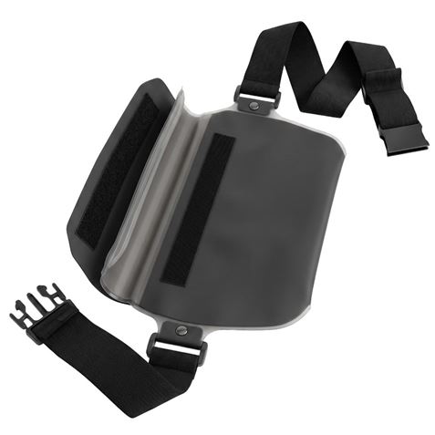 RIÑONERA IMPERMEABLE 7 PULGADAS NEGRO - Imagen 2