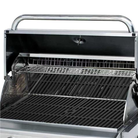 BARBACOA DE GAS INOX PRO 3 FUEGOS SOBREMESA MUVIP - Imagen 3