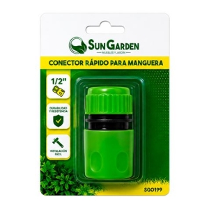 CONECTOR RAPIDO PARA MANGUERA 1/2" SUNGARDEN