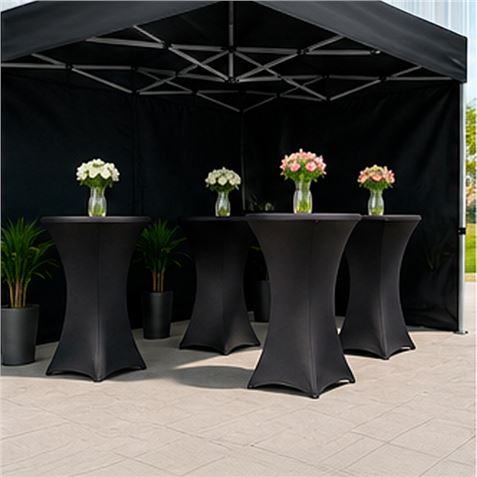 CARPA PROFESIONAL HEX.50 CON PAREDES 3X3 METROS NEGRA SUNGARDEN - Imagen 4