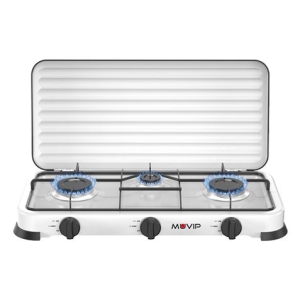 REACONDICIONADA COCINA DE GAS 3 FUEGOS SERIE VULCANO MUVIP