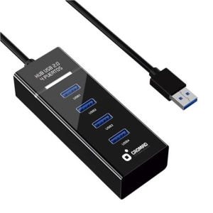 REACONDICIONADO HUB USB 2.0 4 PUERTOS CROMAD