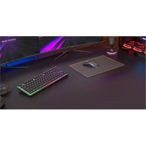 PACK GAMING 3 EN 1 | TECLADO H-MECH | RATÓN RGB | ALFOMBRILLA MARS GAMING - Imagen 5