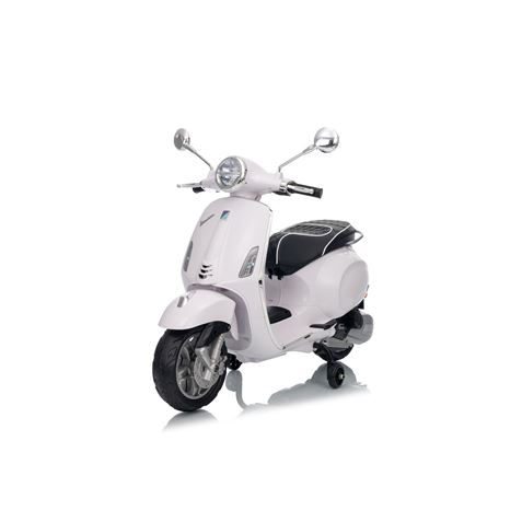 MOTO INFANTIL A BATERIA VESPA PRIMAVERA BLANCA