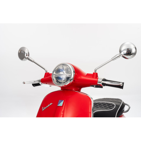 MOTO INFANTIL A BATERIA VESPA PRIMAVERA ROJO - Imagen 4
