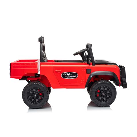 COCHE INFANTIL A BATERIA CONTROL REMOTO LAND ROVER DEFENDER CLASSIC ROJO - Imagen 3